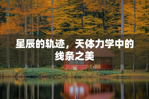 星辰的轨迹，天体力学中的线条之美