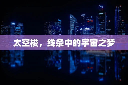 太空梭，线条中的宇宙之梦