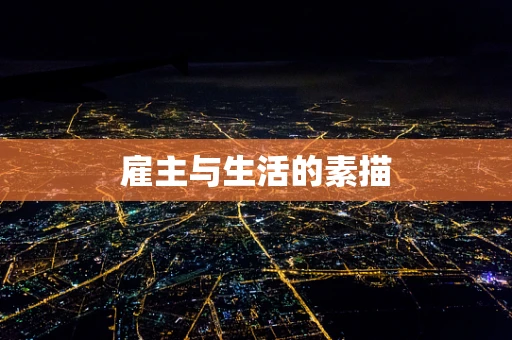 雇主与生活的素描
