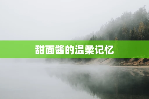 甜面酱的温柔记忆