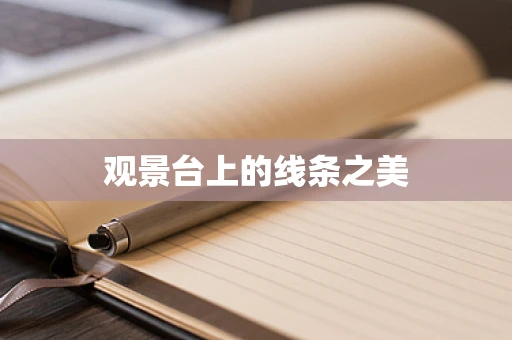 观景台上的线条之美