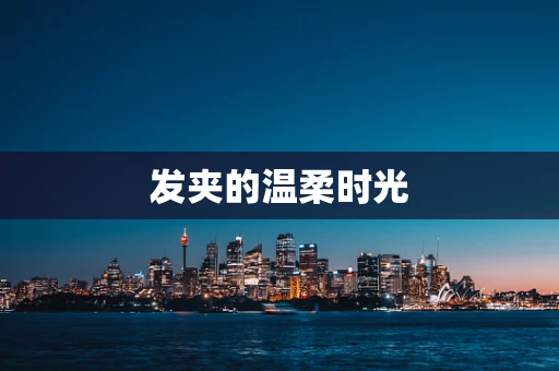 发夹的温柔时光