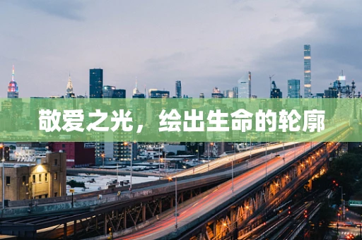 敬爱之光，绘出生命的轮廓