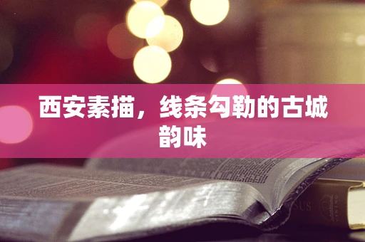 西安素描，线条勾勒的古城韵味