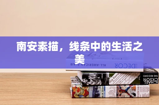 南安素描，线条中的生活之美