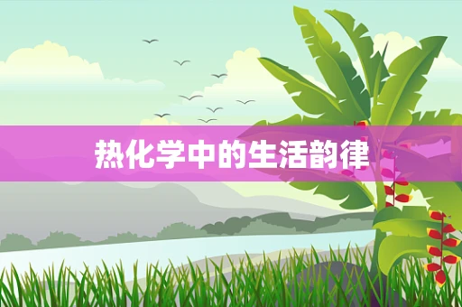 热化学中的生活韵律