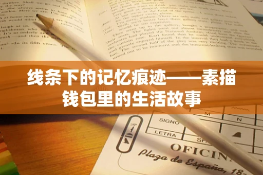 线条下的记忆痕迹——素描钱包里的生活故事