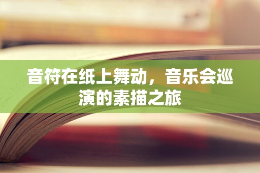 音符在纸上舞动，音乐会巡演的素描之旅