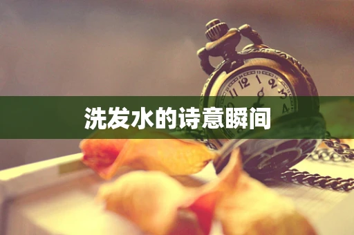 洗发水的诗意瞬间