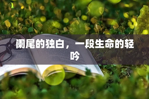 阑尾的独白，一段生命的轻吟