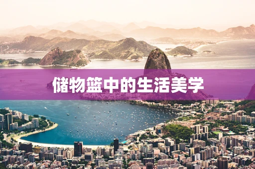 储物篮中的生活美学