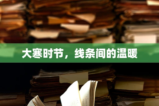 大寒时节，线条间的温暖