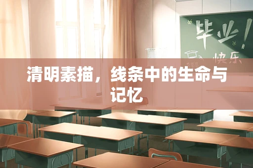 清明素描，线条中的生命与记忆
