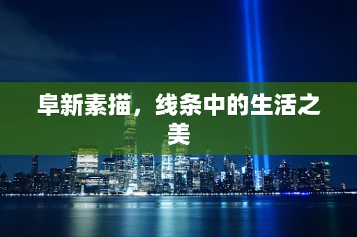 阜新素描，线条中的生活之美