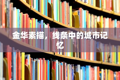 金华素描，线条中的城市记忆