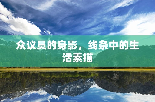 众议员的身影，线条中的生活素描