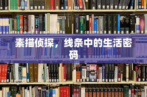 素描侦探，线条中的生活密码
