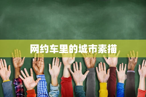 网约车里的城市素描