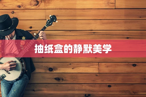 抽纸盒的静默美学