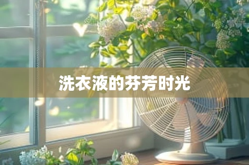 洗衣液的芬芳时光
