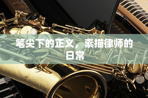 笔尖下的正义，素描律师的日常