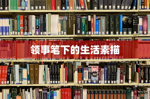 领事笔下的生活素描