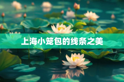 上海小笼包的线条之美