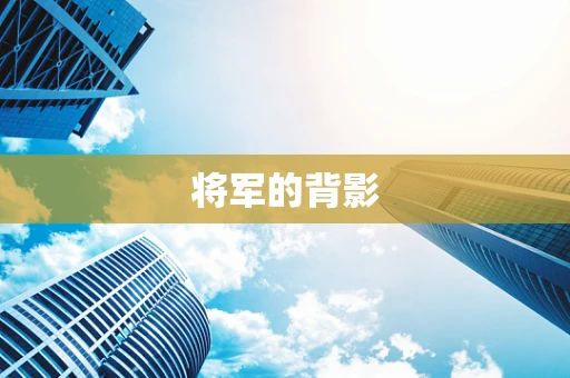 将军的背影
