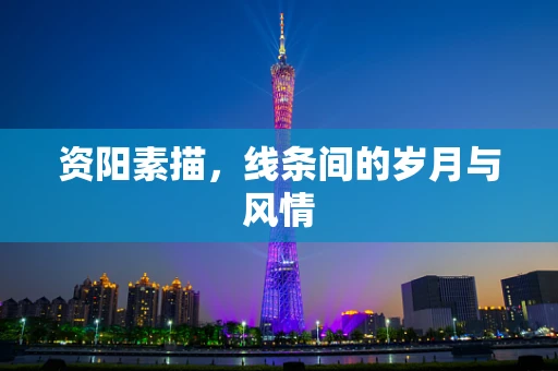 资阳素描，线条间的岁月与风情