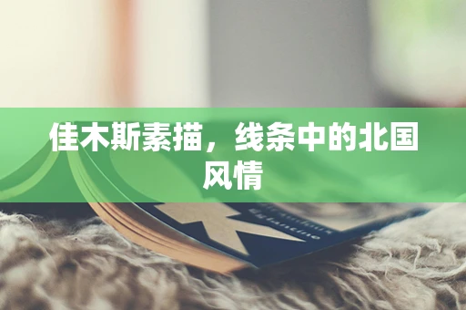 佳木斯素描，线条中的北国风情