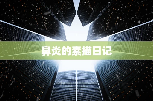 鼻炎的素描日记