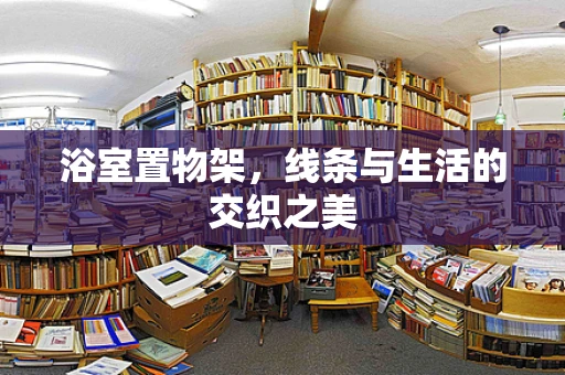 浴室置物架，线条与生活的交织之美