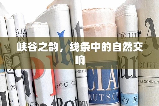 峡谷之韵，线条中的自然交响