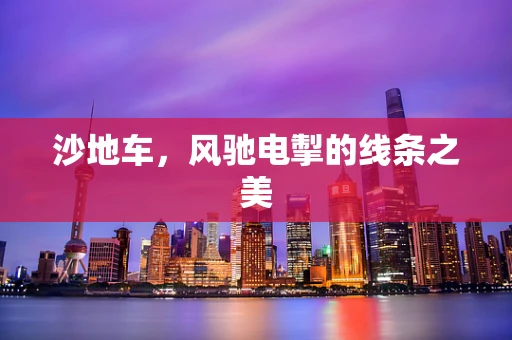 沙地车，风驰电掣的线条之美