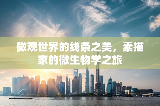 微观世界的线条之美，素描家的微生物学之旅