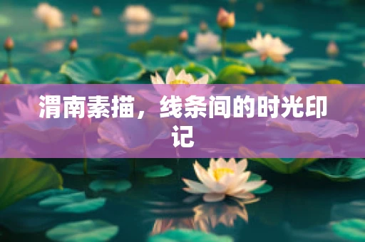 渭南素描，线条间的时光印记