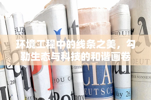 环境工程中的线条之美，勾勒生态与科技的和谐画卷