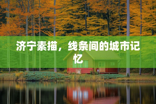 济宁素描，线条间的城市记忆