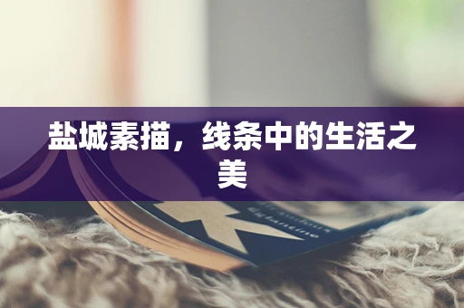 盐城素描，线条中的生活之美