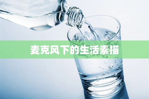麦克风下的生活素描