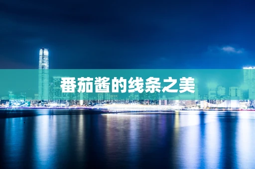 番茄酱的线条之美
