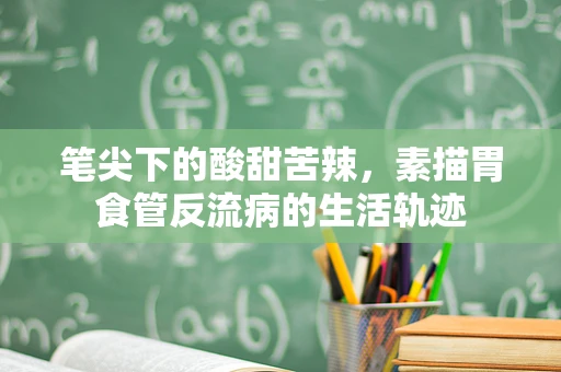 笔尖下的酸甜苦辣，素描胃食管反流病的生活轨迹