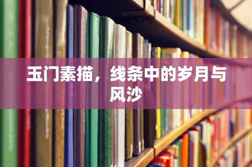 玉门素描，线条中的岁月与风沙