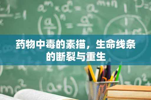 药物中毒的素描，生命线条的断裂与重生