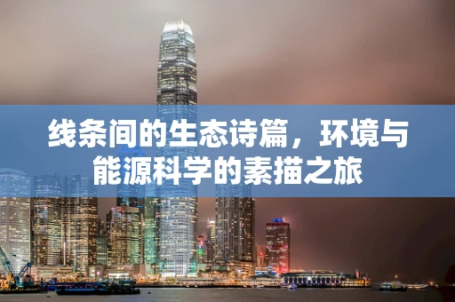 线条间的生态诗篇，环境与能源科学的素描之旅