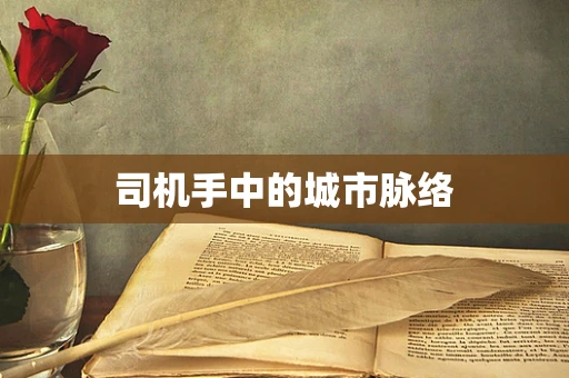 司机手中的城市脉络