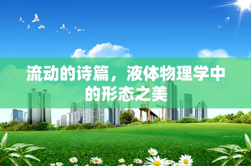 流动的诗篇，液体物理学中的形态之美