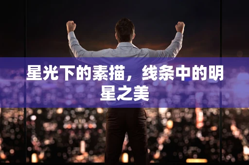 星光下的素描，线条中的明星之美