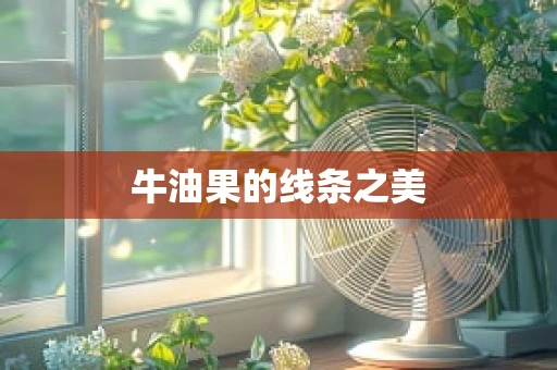 牛油果的线条之美