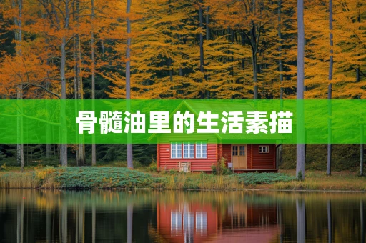 骨髓油里的生活素描